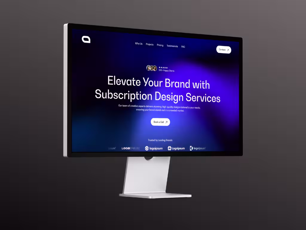 Design Studio - Koncepció weboldal